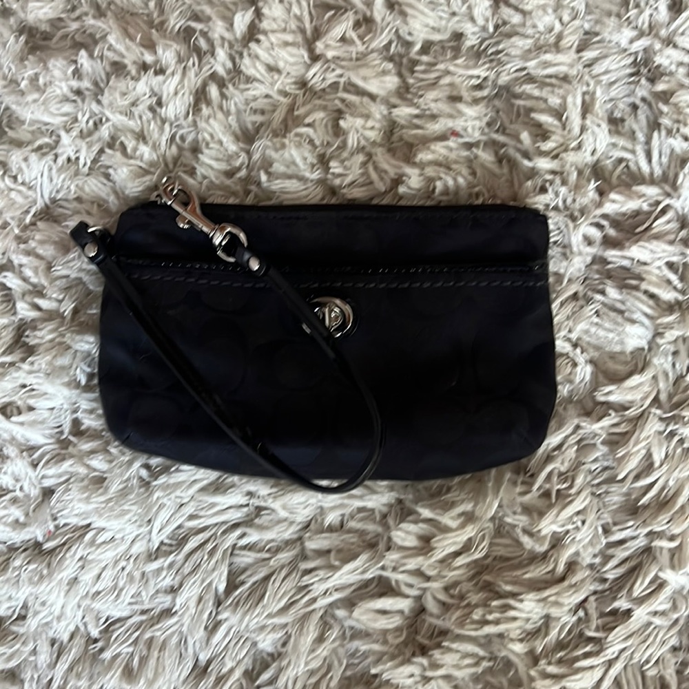 BLACK COACH WRISTLET